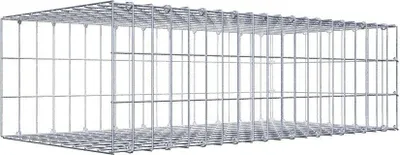 Produktbild von Anbaugabione Typ 2 100 cm x 30 cm x 50 cm, Maschenweite 5 cm x 10 cm, C-Ring