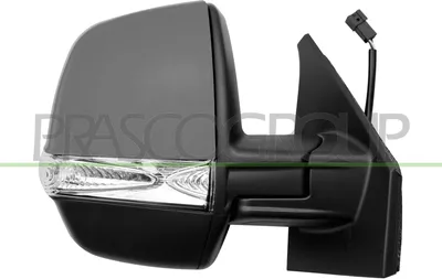 Produktbild von PRASCO FT9107343 Außenspiegel Seitenspiegel Rechts für FIAT DOBLO Kasten/Kombi (263) Beheizt Grundiert Elektrisch