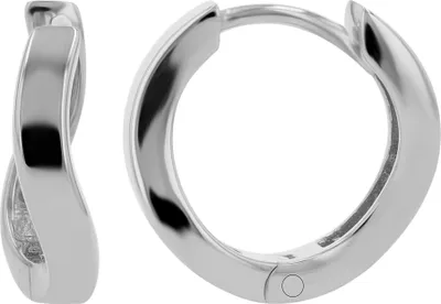 Produktbild von 925/- Echt Silber Klapp-Creolen "Anemona", vergoldet