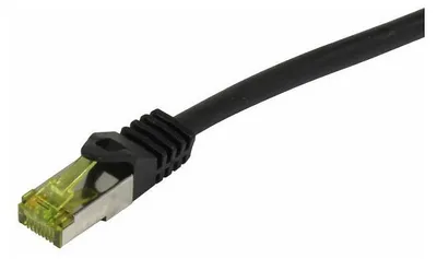 Produktbild von Synergy 21 Patchkabel RJ45 CAT6A 500Mhz schwarz S-STP S/FTP TPE/LSZH Indoor/outdoor - Kabel - Netzwerk