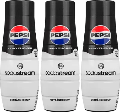 Image de Sirop sans sucre Sodastream Pepsi Max, 440 ml, 3 pièces
