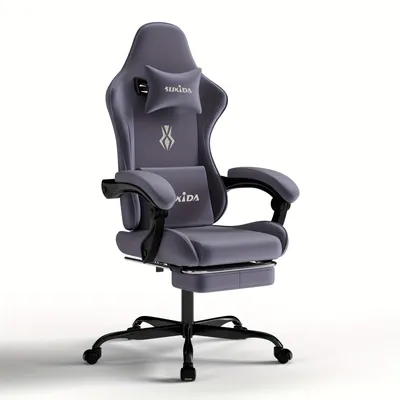 Produktbild von Gaming-Stuhl - Gaming-Sessel - Bürostuhl - Computerstuhl - Ergonomischer Stuhl - Stuhl mit hoher Rückenlehne