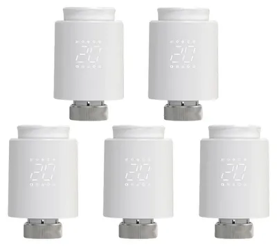 Produktbild von Thermostatisches Heizkörperventil, Intelligente Steuerung, Energieeffizient, 5PCS