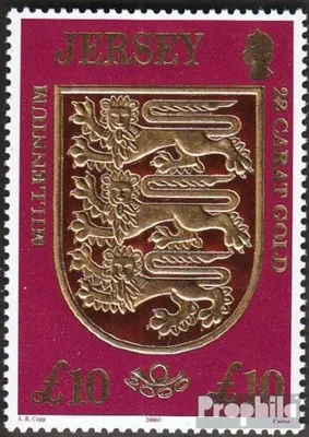 Produktbild von Briefmarken GB - Jersey 2000 Mi 920 (kompl.Ausg.) gestempelt Wappen
