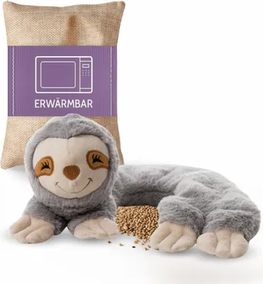 Produktbild von Habibi Plush Premium Nackenhörnchen Faultier