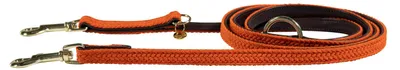 Immagine prodotto di Guinzaglio per cani in nylon intrecciato Kentucky Dogwear 200 cm Taglia L Arancione