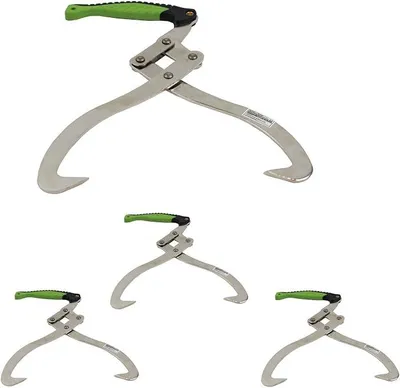 Produktbild von Handpackzange XL 300mm Packzange Handhebehaken Sappie Holzgreifer Heber Forstzange (4 Stück)