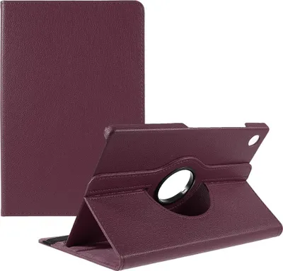 Produktbild von Samsung Galaxy Tab A11 Plus Hülle - Coverup 360° Rotating Klapphülle - Violett