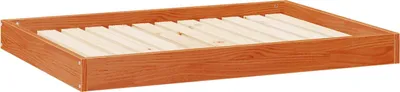 Obrázok produktu pre vidaXL Psie lôžko voskovohnedé 101,5 x 74 x 9 cm masívne drevo borovica