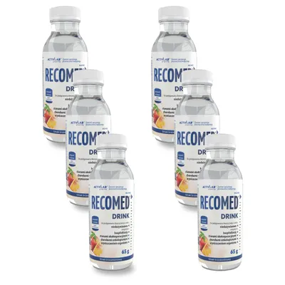 Zdjęcie produktu dla 6x RECOMED® DRINK kompletne źródło pożywienia smak brzoskwinia Activlab Pharma