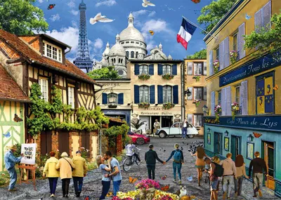 Obrázek produktu pro Alipson Puzzle Paříž – puzzle pro dospělé, 1000 dílků