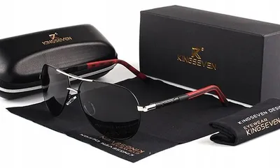 Produktbild von KINGSEVEN Aviator UV-400 Herren Sonnenbrille polarisiert