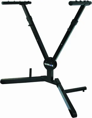 Produktbild von Stabiler Doppel-Keyboard-Halter, Metall, Schwarz, Büro