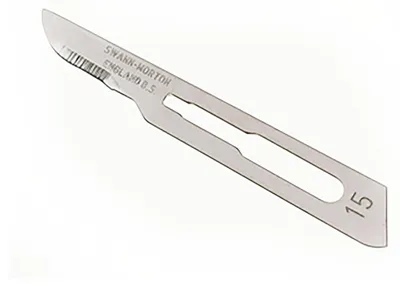 Productafbeelding van Swann Morton - Scalpelmesjes - Nr. 15 - 100 Stuks
