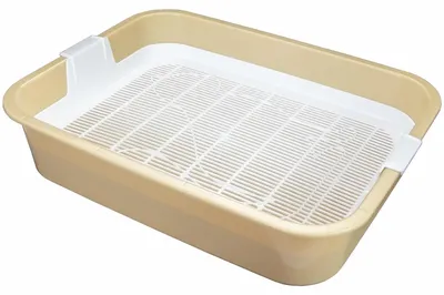 Produktbild von Toilette für Kleintiere Kaninchentoilette Kätzchentoilette Kleine Katzenklo für kitten mit Sieb Nagertoilette