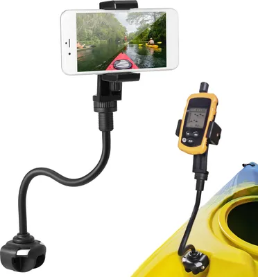 Produktbild von Kajak Telefonhalterung Universal Bootshalterung Kanu Kamerahalterung Halterung mit flexiblem langem Arm