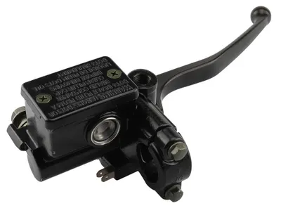 Image de Pompe de frein pour moto - Levier de frein droit - 22 mm - Cylindre principal de frein hydraulique - Alliage d'aluminium - Universel - Frein avant