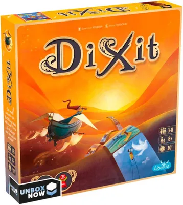 Produktbild von Asmodee Dixit, Brettspiel, Laterales Denken, 8 Jahr(e), Familienspiel