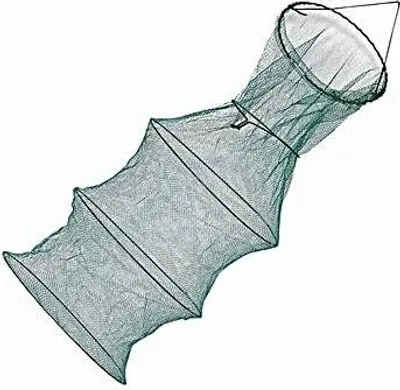 Produktbild von Zebco Setzkescher Fischkescher Hälternetz 6x6mm Ø 35cm 0,60m