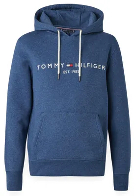 Produktbild von Tommy Hilfiger Logo Hoodie Blau - Große L