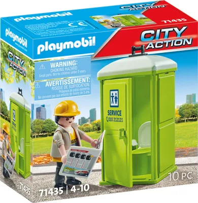 Produktbild von PLAYMOBIL City Action 71435 Mobile Toilette