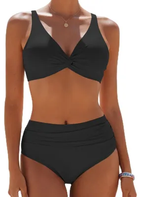 Produktbild von y zweiteiliges Bikini-Set mit Push-Up-Effekt und String