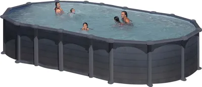 Produktbild von Gre KITPROV7388GF, 28217 l, Gerahmter Pool, Erwachsener & Kind, Leiter, Schwarz
