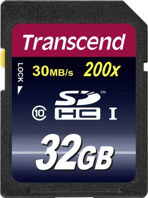 Produktbild von Transcend Speicherkarte SDHC Card 32 GB Premium- Class 10
