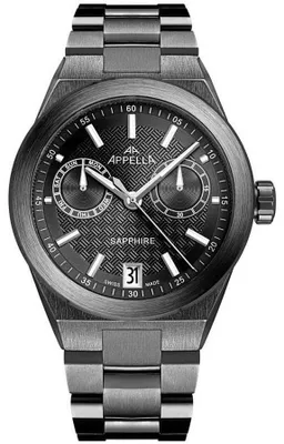 Productafbeelding van Uhr Appella Herenhorloge, grijs, modelnummer: appella-L70015.S116QF