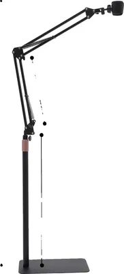 Obrázek produktu pro Stojan na fén, výškově nastavitelný, otočný o 360°, černý