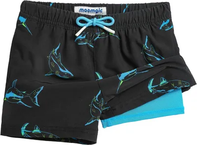 Productafbeelding van Zwemshorts jongens, 2-in-1 met compressie, voor strand, sneldrogend