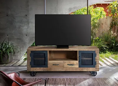 Produktbild von TV-Möbel „Ireland“ aus Mangoholz, 60 cm x 150 cm x 38 cm Giner y Colomer