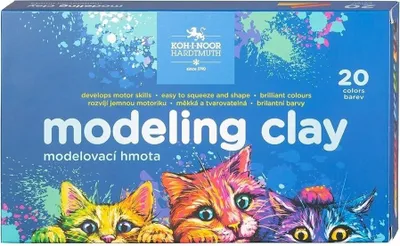 Obrázek produktu pro KOH-I-NOOR Set of Modelling Clay Dětská modelovací hmota