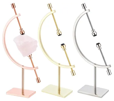 3er-Set Klemmständer für Kristallkugeln bis 7,1 cm