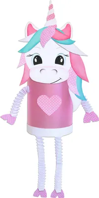 Produktbild von URSUS Laternen-Bastelset Einhorn