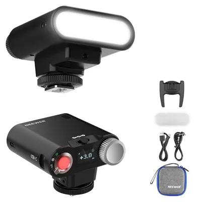 Zdjęcie produktu dla NEEWER Z160 – pojedynczy lampa błyskowa do aparatu, 22Ws, GN14, 6000K, Speedlite