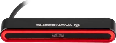 Produktbild von Supernova E-Bike-Rücklicht TL3 MAX, E-25, Bremslicht schwarz, Gepäckträgermontage, 12V, 50mm