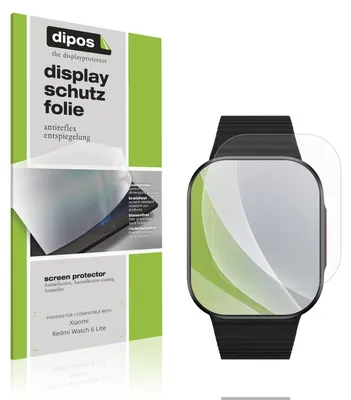 Produktbild von 6x Schutzfolie für Xiaomi Redmi Watch 6 Lite matt Displayschutzfolie Folie Display Schutz dipos