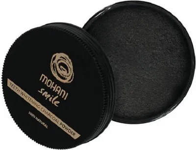 Immagine prodotto di ZAHN POLVERE BIANCA CON CARBONE ATTIVO 30 g - MOHANI