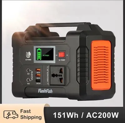 Image de Chargeur portable 230 V avec panneau solaire - 3 modes de recharge - Chargeur universel