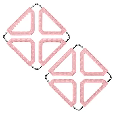 Produktbild von 2 Stück Silikon-Topflappen für Kochutensilien, 12,5 cm