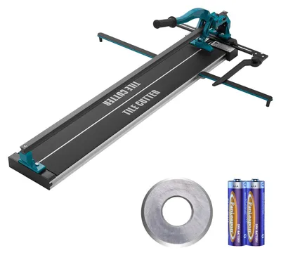 Obrázek produktu pro Řezačka na dlaždice VEVOR s celkovou délkou řezu 1000 mm, tloušťka řezu 4-15 mm min. Šířka řezu 25 mm Řezačka obkladů a dlažeb včetně přídavného řezacího kotouče Projekty pokládky a renovace obkladů a dlažeb