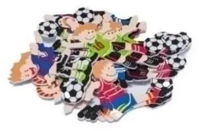 Produktbild von Naklejki z pianki football 18szt