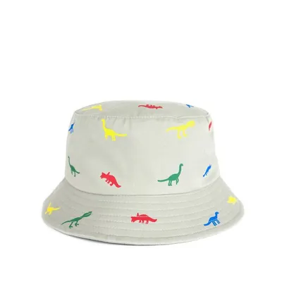 Produktbild von Jungen Mütze Fischerhut Sommermütze Kindermütze Wendehut, Grau