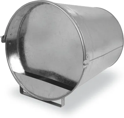 Zdjęcie produktu dla Strefa rolnicza Drób Wiadro do pojenia drobiu, metalowe, ocynkowane, 12 l