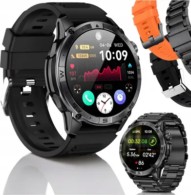 Produktbild von Smartwatch HK08 - Schwarz