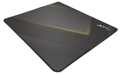 Zdjęcie produktu dla CHERRY XTRFY GP1, Czarny, Szary, Żółty, Wzór, Tkanina, Guma, Podkładka antypoślizgowa, Podkładka dla graczy