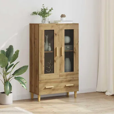 Zdjęcie produktu dla vidaXL Komoda wysoka Artisan – dąb 70 x 31 x 115 cm, materiały drewnopochodne