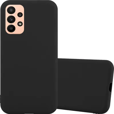 Image de Cadorabo Housse pour Samsung Galaxy A23 4G Housse en noir Housse téléphone portable TPU silicone Etui Case Cover
