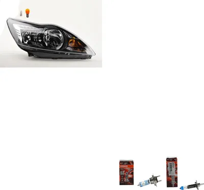Produktbild von Scheinwerfer + Osram Night Breaker Laser passend für Ford Focus Rechts 1521196 1568267 1679651 1734676 1744974 1754444 8M5113100CA 8M5113100CB Johns